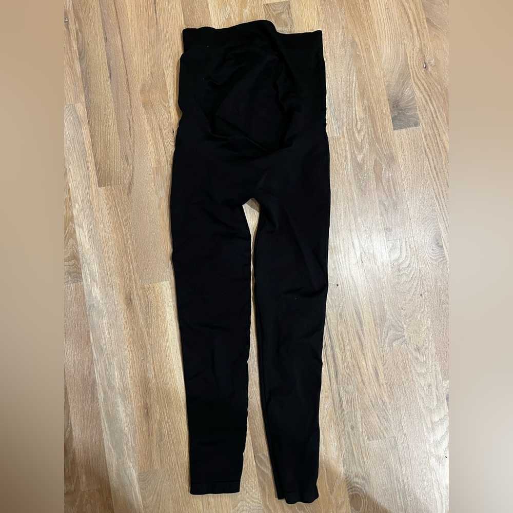 Blanqi black everyday maternity leggings